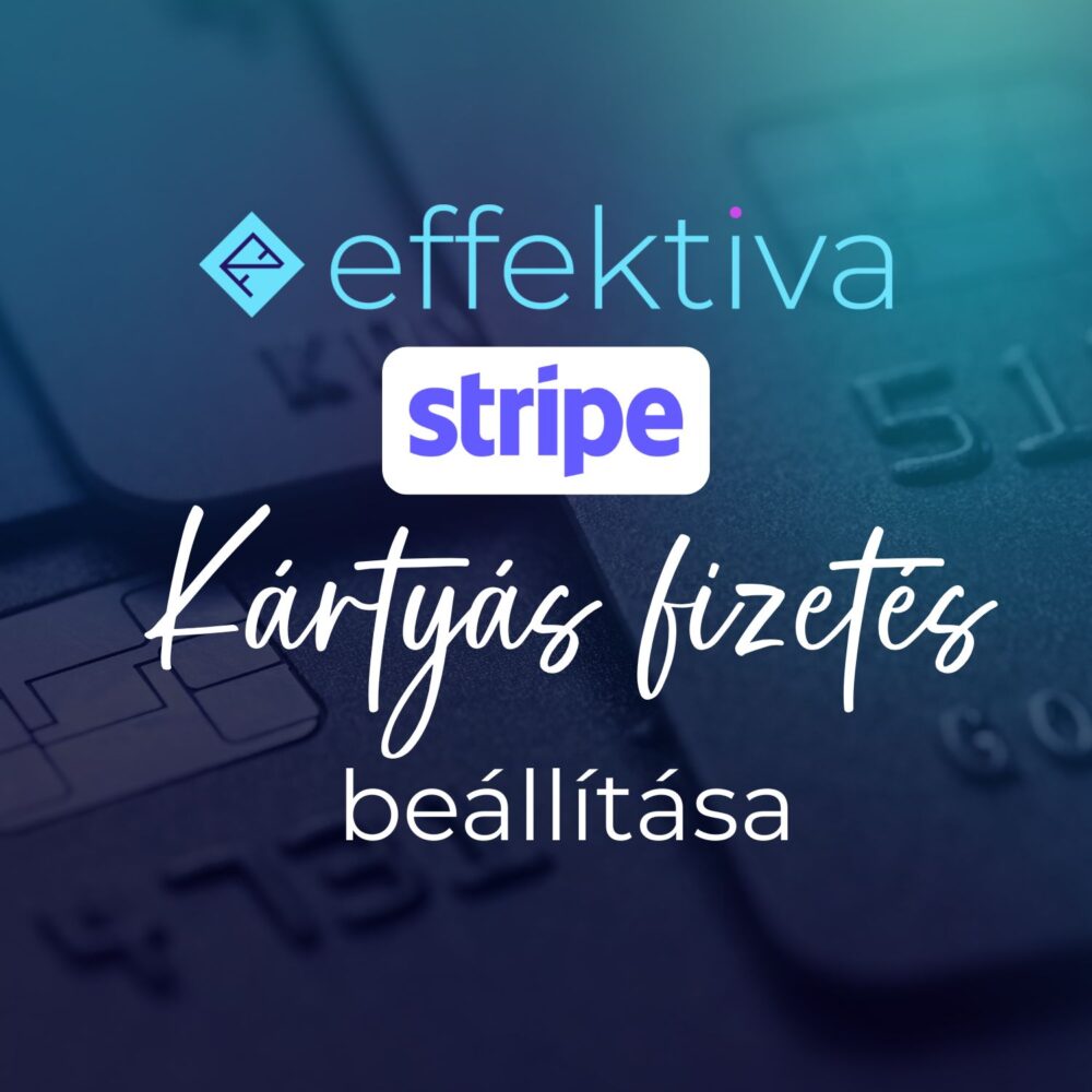 Kártyás fizetés beállítása (Stripe) Nem kell hozzá webshop motor